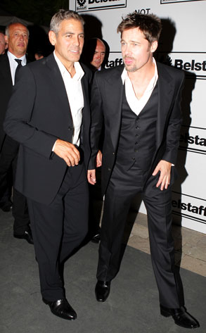 Brad Pitt, George Clooney Brad Pitt, George Clooney